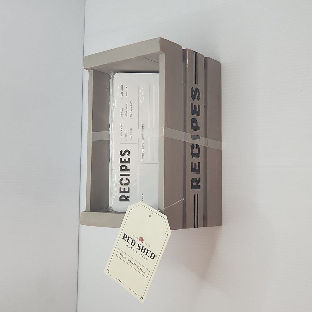 Recipe storge box